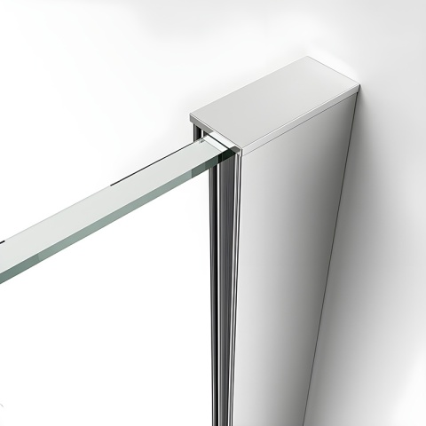 KABINA PRYSZNICOWA PROSTOKĄTNA ZES-KZ22C-120X80 CHROM 120X80 CM 8 MM