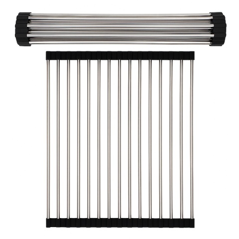 MATA DO SUSZENIA NACZYŃ ZWIJANY OCIEKACZ SUSZARKA NA ZLEW CHROM AGAT-CH