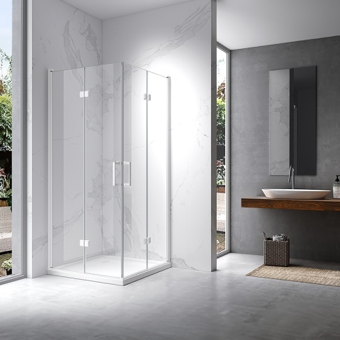 PROFIL POSZERZAJĄCY P08 DO KABIN PRYSZNICOWYCH KZ08,KZ12,KZ13,KZ14,KZ103,KZ104 BIAŁY