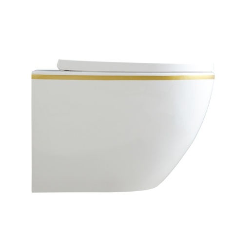 ZESTAW PODTYNKOWY WC STELAŻ TECE MISKA PEAK-WH-GL-RIM-02 PRZYCISK TC-9240401 CHROM