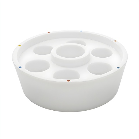 PŁYWAJĄCY BAREK LED DO JACUZZI BASENU PODŚWIETLENIE RGB UCHWYT NA NAPOJE