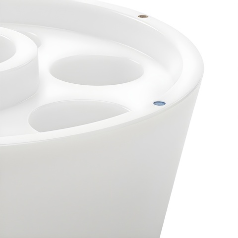 PŁYWAJĄCY BAREK LED DO JACUZZI BASENU PODŚWIETLENIE RGB UCHWYT NA NAPOJE