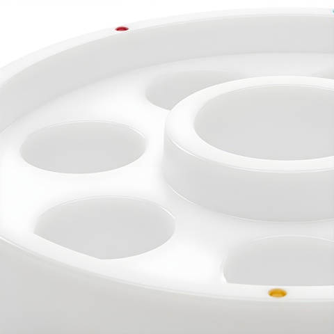 PŁYWAJĄCY BAREK LED DO JACUZZI BASENU PODŚWIETLENIE RGB UCHWYT NA NAPOJE