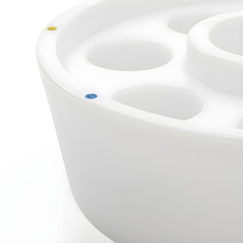 PŁYWAJĄCY BAREK LED DO JACUZZI BASENU PODŚWIETLENIE RGB UCHWYT NA NAPOJE