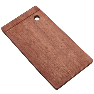 DESKA KUCHENNA DREWNIANA KUCHENNA NIGRA-2 GRUBA Z RANTEM DO ZLEWOZMYWAKA