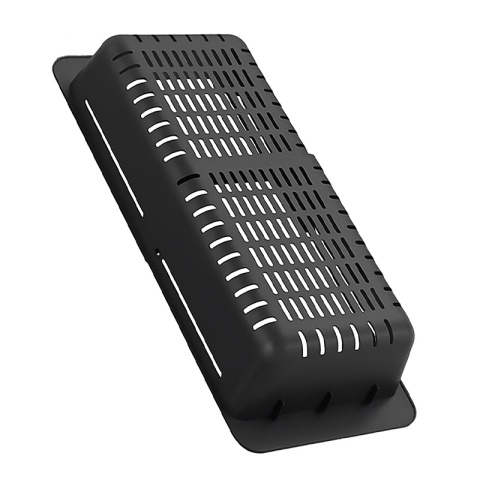 OCIEKACZ REGULOWANY DO ZLEWOZMYWAKA ZLEWU KUCHENNEGO PLASTIKOWY CZARNY ERIS