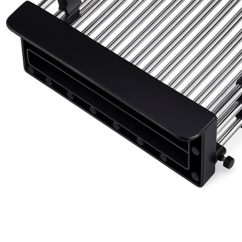 OCIEKACZ DO NACZYŃ TELESKOPOWY DO ZLEWU KUCHENNEGO ZLEWOZMYWAKA CZARNY