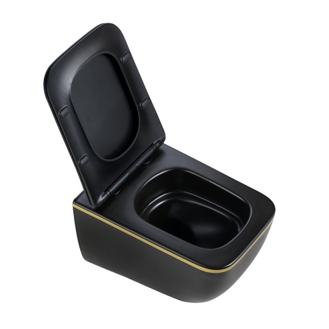 ZESTAW PODTYNKOWY WC STELAŻ TECE MISKA YUZU-MTB-GL-TR-03 PRZYCISK TC-9240401 CHROM