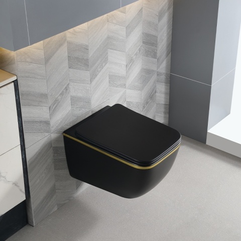 ZESTAW PODTYNKOWY WC STELAŻ TECE MISKA YUZU-MTB-GL-TR-03 PRZYCISK TC-9240417 BIAŁY MAT