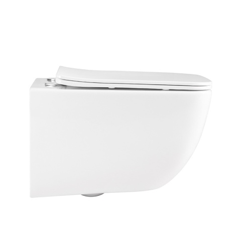 ZESTAW PODTYNKOWY WC STELAŻ TECE MISKA YUZU-WH-TR-03 PRZYCISK TC-9240407 CZARNY MAT