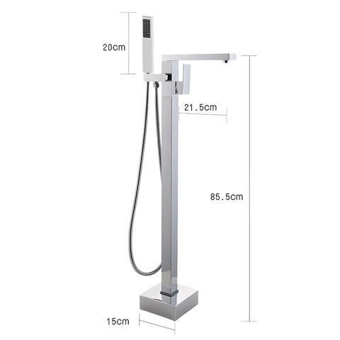 BATERIA ŁAZIENKOWA WOLNOSTOJĄCA F1532A CHROM