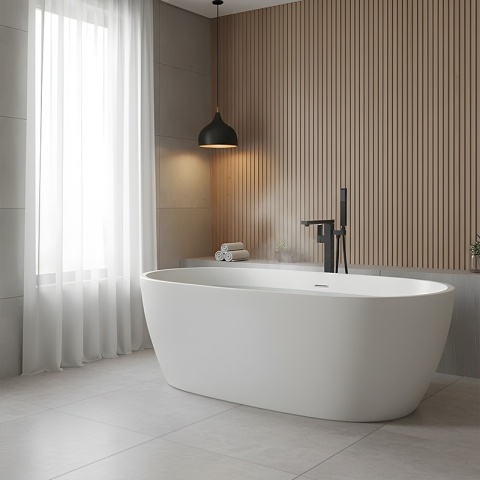 BATERIA ŁAZIENKOWA WOLNOSTOJĄCA F1532B CZARNA