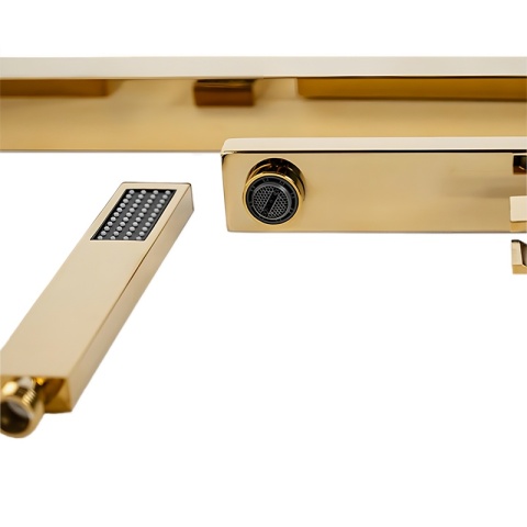 BATERIA ŁAZIENKOWA WOLNOSTOJĄCA F1532C ZŁOTA