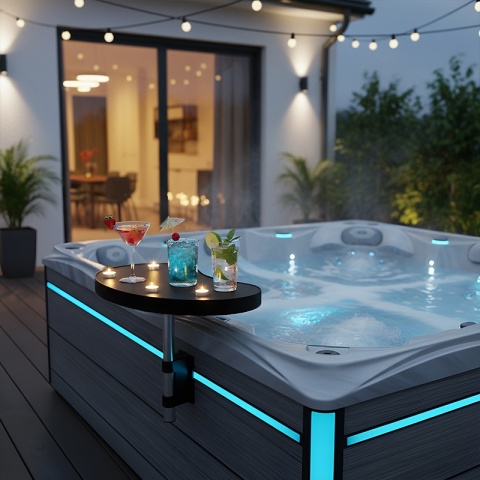 BAREK DO JACUZZI MOCOWANY DO OBUDOWY SPA DRINK BAR NA NAPOJE PRZEKĄSKI