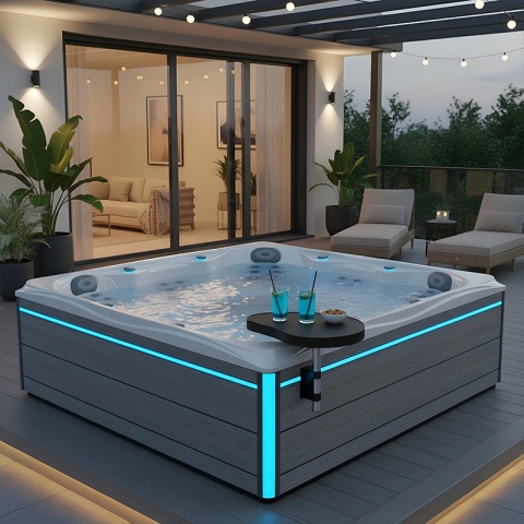 BAREK DO JACUZZI MOCOWANY DO OBUDOWY SPA DRINK BAR NA NAPOJE PRZEKĄSKI