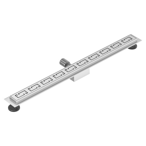 ODPŁYW LINIOWY 60 CM INOX NISKI SYFON WYSOKA PRZEPUSTOWOŚĆ DL01 OMEGA