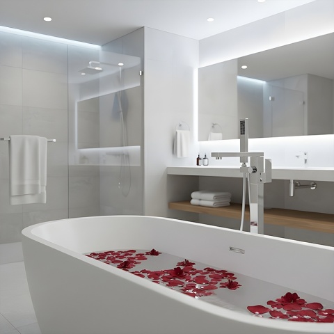 BATERIA ŁAZIENKOWA WOLNOSTOJĄCA F1532A CHROM