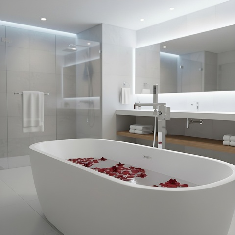 BATERIA ŁAZIENKOWA WOLNOSTOJĄCA F1532A CHROM