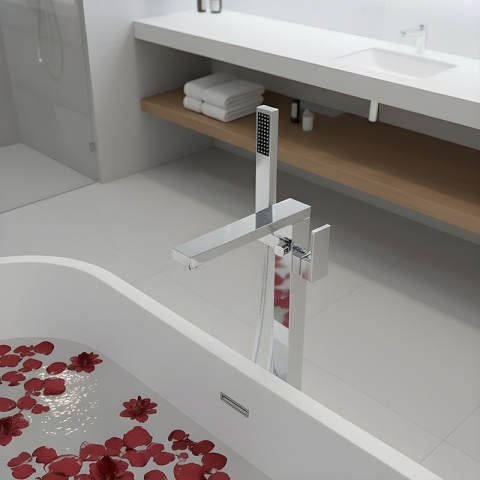 BATERIA ŁAZIENKOWA WOLNOSTOJĄCA F1532A CHROM