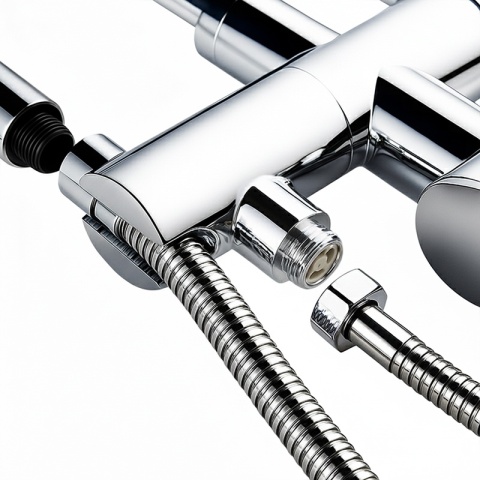 BATERIA ŁAZIENKOWA WOLNOSTOJĄCA F2012 CHROM