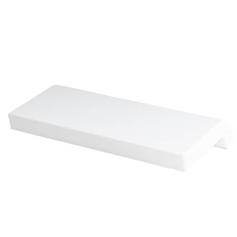 ZAGŁÓWEK PODUSZKA DO WANNY PRZYSSAWKI BIAŁY LUVO-WH 31x13,5