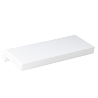 ZAGŁÓWEK PODUSZKA DO WANNY PRZYSSAWKI BIAŁY LUVO-WH 31x13,5