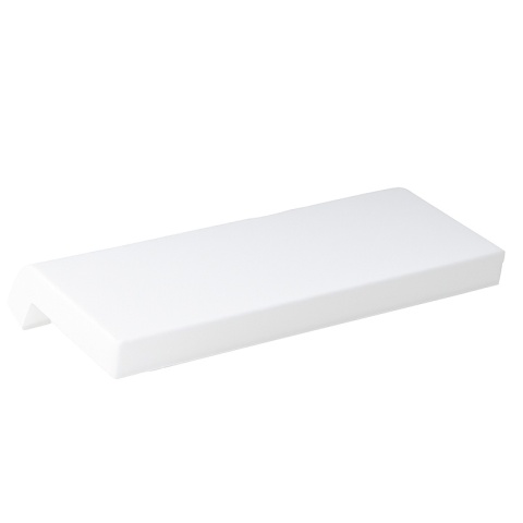 ZAGŁÓWEK PODUSZKA DO WANNY PRZYSSAWKI BIAŁY LUVO-WH 31x13,5