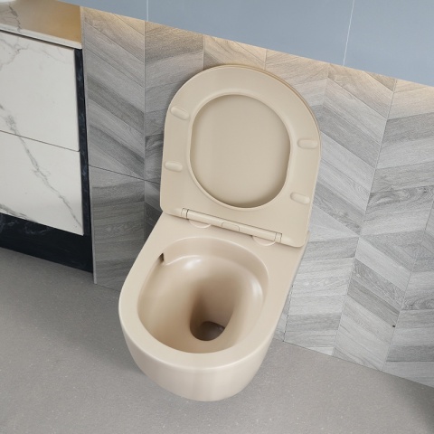 ZESTAW PODTYNKOWY WC STELAŻ TECE MISKA MIZU-CAP-RIM-03 PRZYCISK TC-9240417 BIAŁY MAT