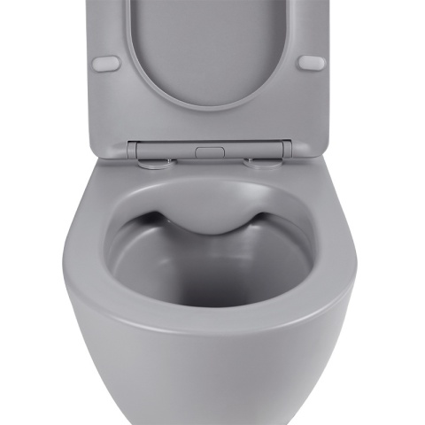 ZESTAW PODTYNKOWY WC STELAŻ TECE MISKA MIZU-MTGR-RIM-03 PRZYCISK TC-9240417 BIAŁY MAT