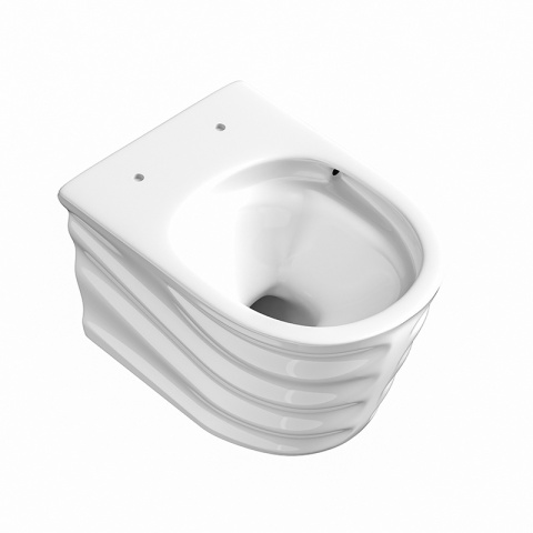 ZESTAW PODTYNKOWY WC STELAŻ TECE MISKA SKAL-WH-RIM-03 PRZYCISK TC-9240400 BIAŁY POŁYSK