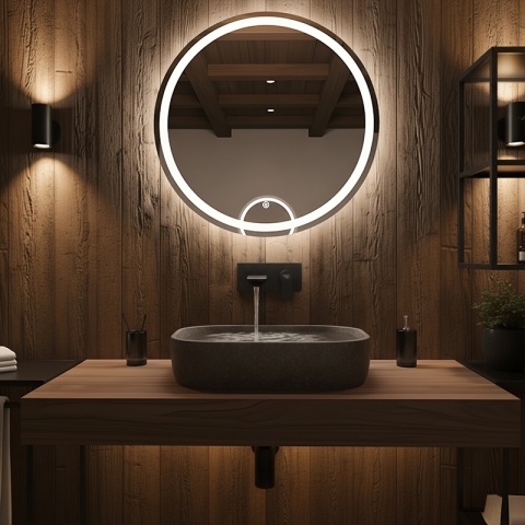 BATERIA UMYWALKOWA ŁAZIENKOWA ŚCIENNA PODTYNKOWA DŁUGA WYLEWKA F05K CZARNA