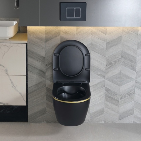 ZESTAW PODTYNKOWY WC STELAŻ GEBERIT DUOFIX MISKA MIZU-MTB-GL-RIM-03 PRZYCISK DELTA 50 CHROM