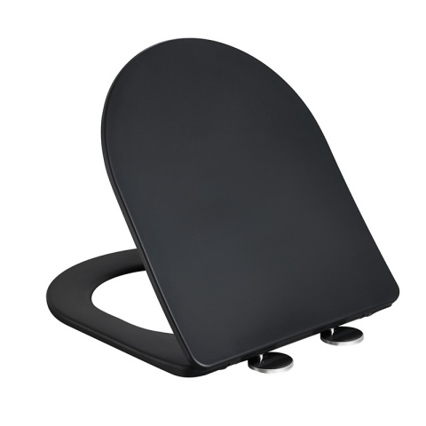 ZESTAW PODTYNKOWY WC STELAŻ GEBERIT DUOFIX MISKA MIZU-MTB-GL-RIM-03 PRZYCISK DELTA 50 CZARNY POŁYSK