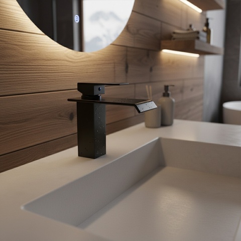 BATERIA UMYWALKOWA ŁAZIENKOWA F303B CZARNA