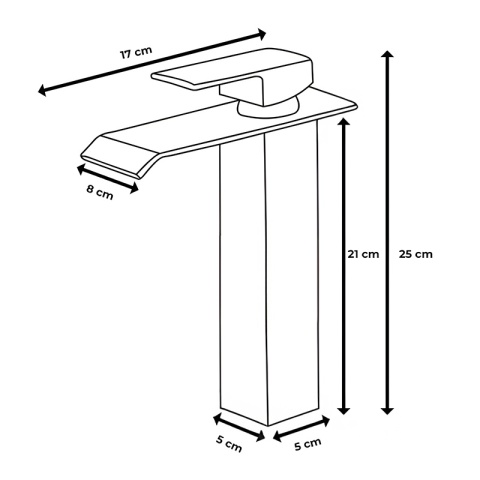 BATERIA UMYWALKOWA ŁAZIENKOWA F303HA CHROM