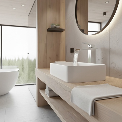 BATERIA UMYWALKOWA ŁAZIENKOWA F303HA CHROM