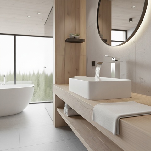 BATERIA UMYWALKOWA ŁAZIENKOWA F303HA CHROM