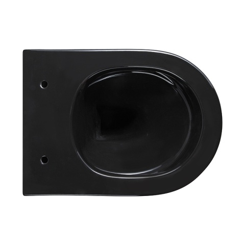 ZESTAW PODTYNKOWY WC STELAŻ GEBERIT DUOFIX MISKA MIZU-BL-RIM-03 PRZYCISK DELTA 50 CZARNY MAT