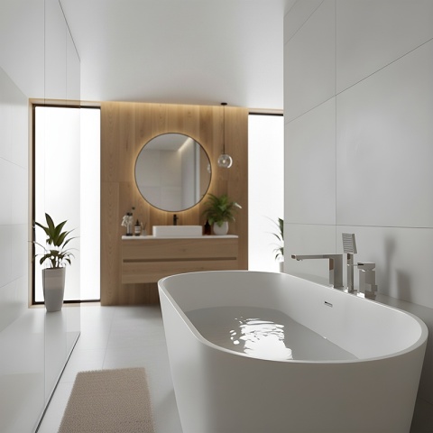 BATERIA ŁAZIENKOWA NAWANNOWA F301A CHROM