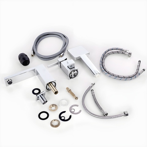 BATERIA ŁAZIENKOWA NAWANNOWA F301A CHROM