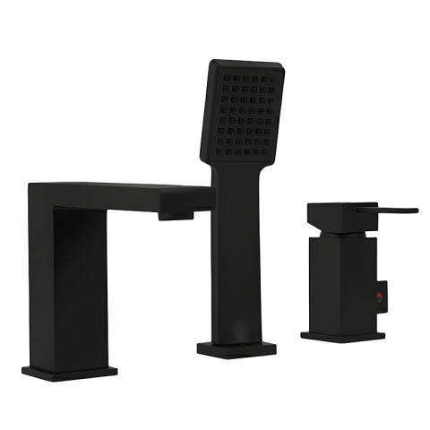 BATERIA ŁAZIENKOWA NAWANNOWA F301B CZARNA