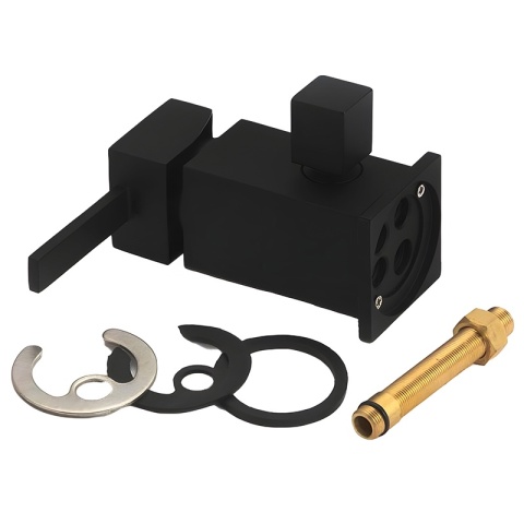 BATERIA ŁAZIENKOWA NAWANNOWA F301B CZARNA