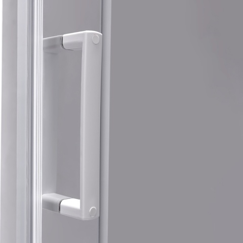 KABINA PRYSZNICOWA PÓŁOKRĄGŁA Z BRODZIKIEM MAJA BIAŁA 90x90 CM 5 MM