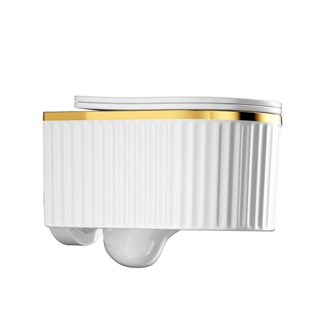 MISKA WC WISZĄCA RIMLESS LUMA-WH-GL-RIM-03 BIAŁA DESKA WOLNOOPADAJĄCA DUROPLAST