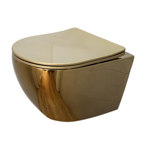 ZESTAW PODTYNKOWY WC STELAŻ GEBERIT DUOFIX MISKA MIZU-GL-BL-RIM-03 PRZYCISK DELTA 50 CHROM