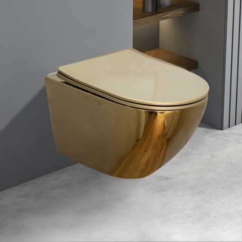 ZESTAW PODTYNKOWY WC STELAŻ GEBERIT DUOFIX MISKA MIZU-GL-WH-RIM-03 PRZYCISK DELTA 30 CHROM