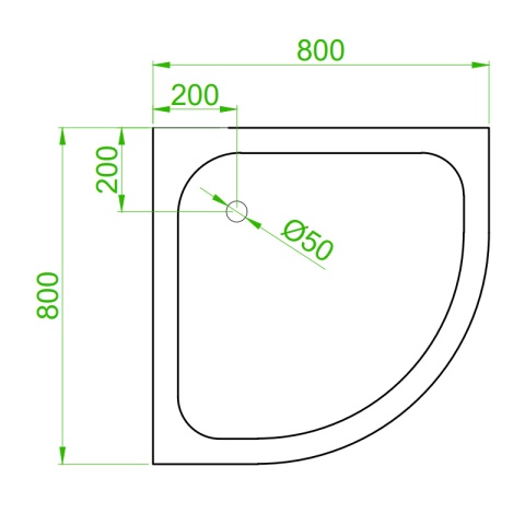 KABINA PRYSZNICOWA Z HYDROMASAŻEM PUERTO 01A SZCZOTKOWANY CHROM 80x80 CM PUERTO-CH-BR-01A-80