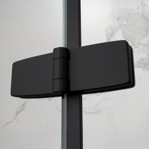 KABINA PRYSZNICOWA PROSTOKĄTNA ZES-KZ20F-BL-120X90 CZARNA 120x90 CM