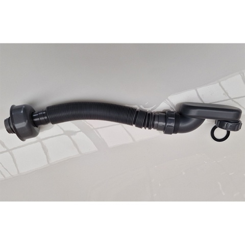 WANNA WOLNOSTOJĄCA PRZYŚCIENNA RYFLOWANA RIO 504D LEWA BIAŁA PRZELEW SZCZOTKOWANA STAL 170x75 CM