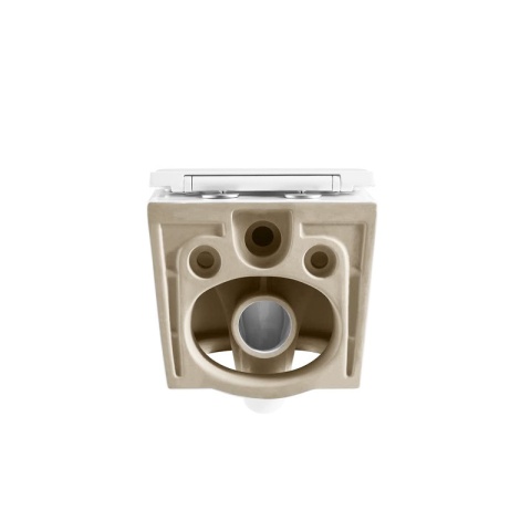 ZESTAW PODTYNKOWY WC STELAŻ GEBERIT DUOFIX MISKA ELITE-WH-02 PRZYCISK DELTA 50 CZARNY POŁYSK